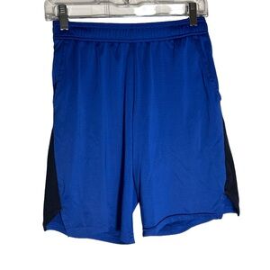 All in Motion Youth Royal Blue and‎ Black Athletic Shorts